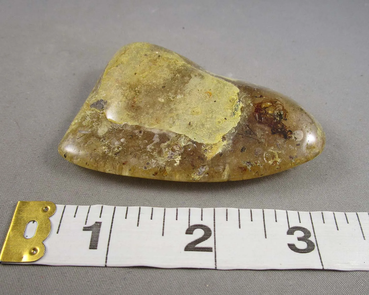 25% OFF!  Polished Amber Madagascar 1pc B115-5