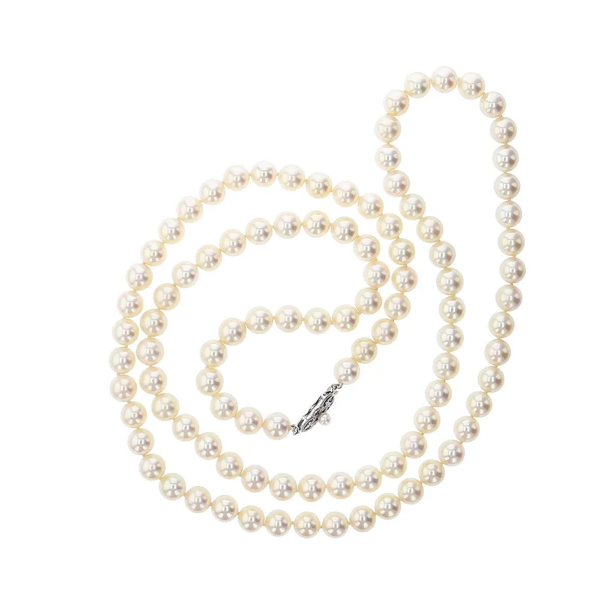 35.5-Inch Strand of High Luster Cultured Pearls