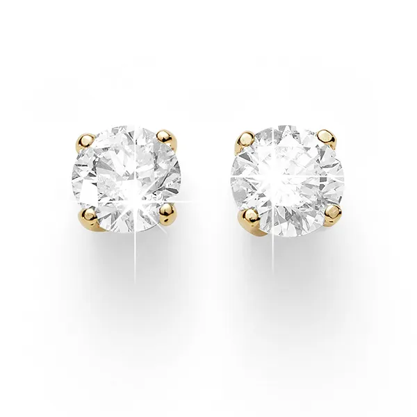 9CT GOLD 0.15CT DIAMOND STUDS