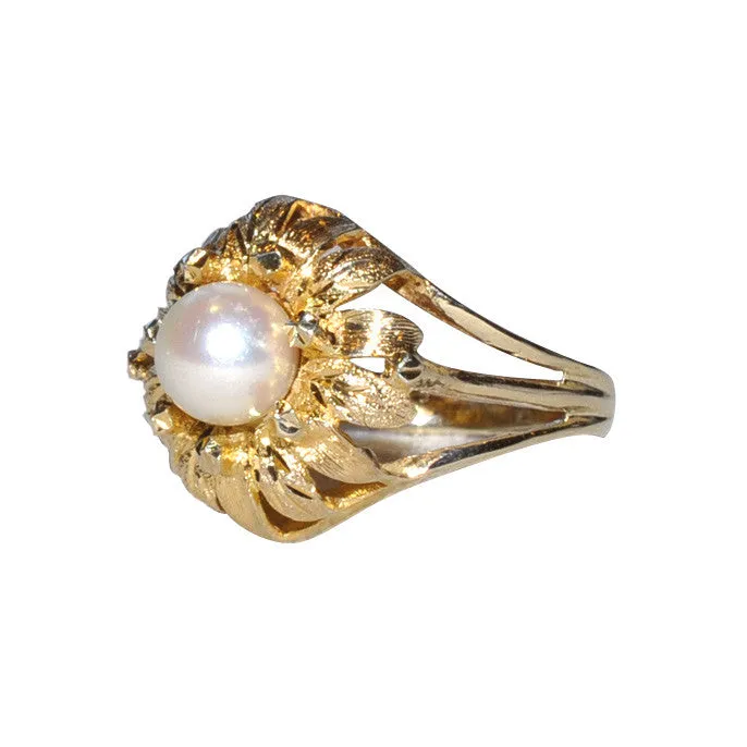 9ct Pearl Dress Ring