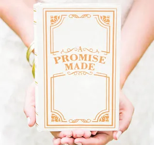 A Promise Made Wedding Ring & Vow Box