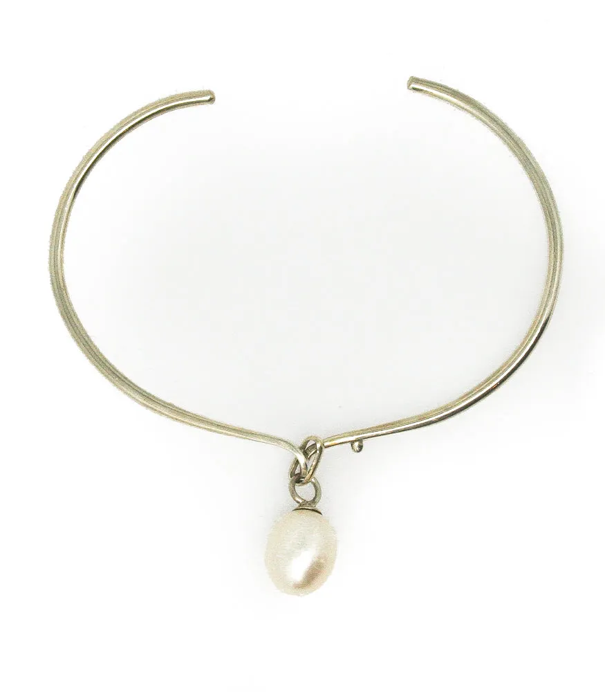 Alesha Pearl Sterling Silver Cuff