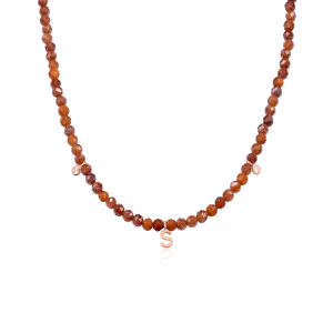 Alexis Necklace - 18K Rose Vermeil