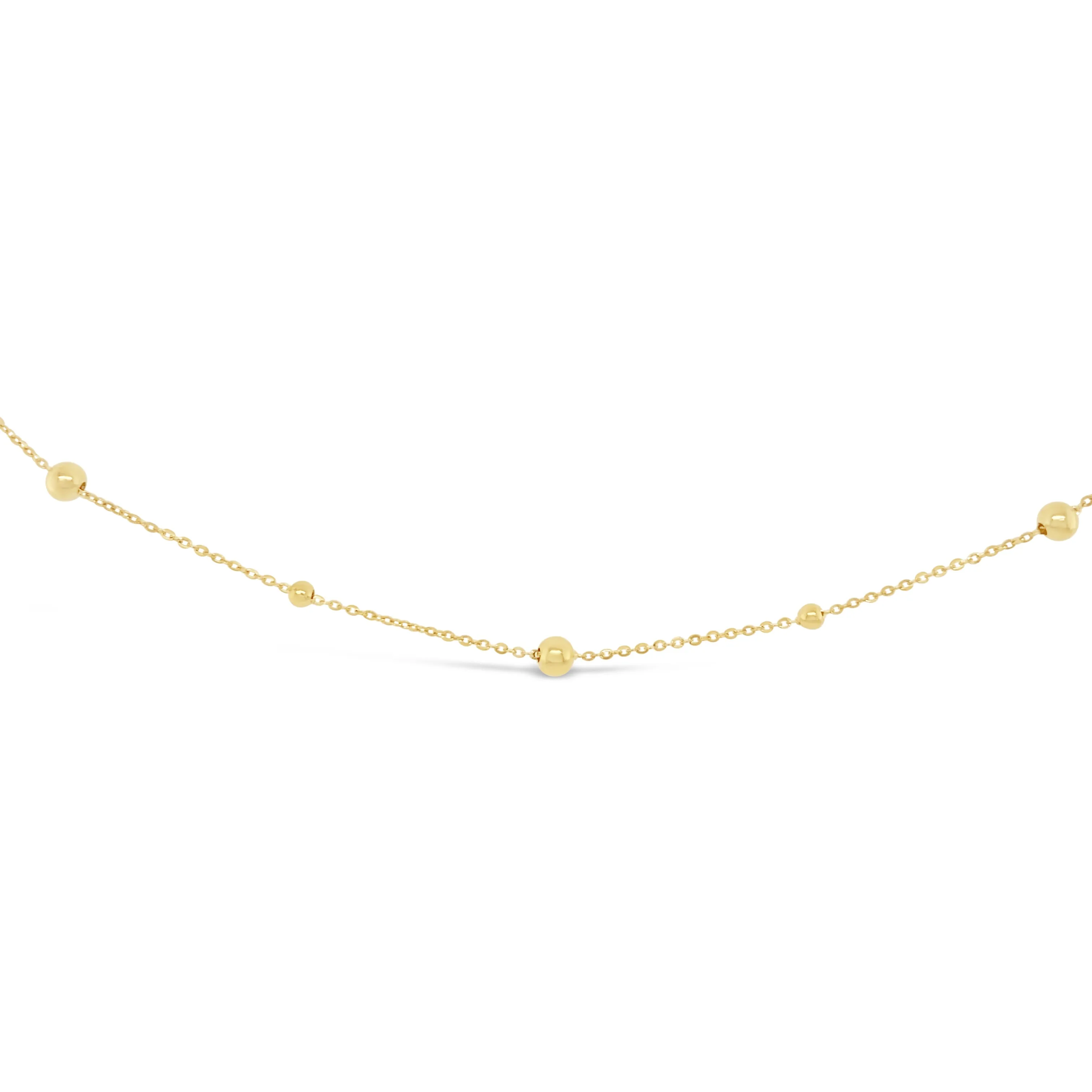 Alternating Gold Bead Bracelet