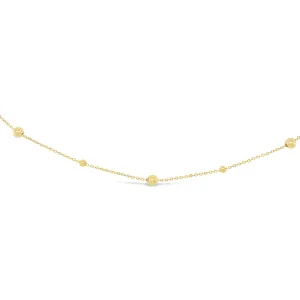 Alternating Gold Bead Bracelet