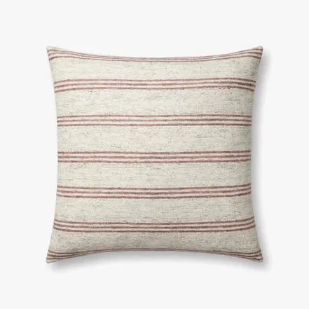 Amber Lewis x Loloi Zephyr Natural Wine Pillow