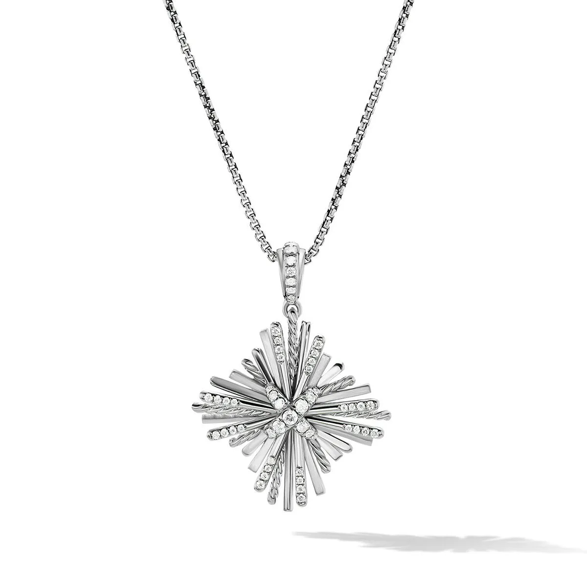 Angelika Maltese Pendant with Pave Diamonds