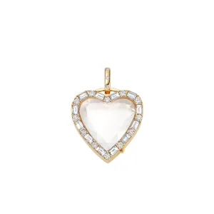 Baguette Diamond Amour Locket