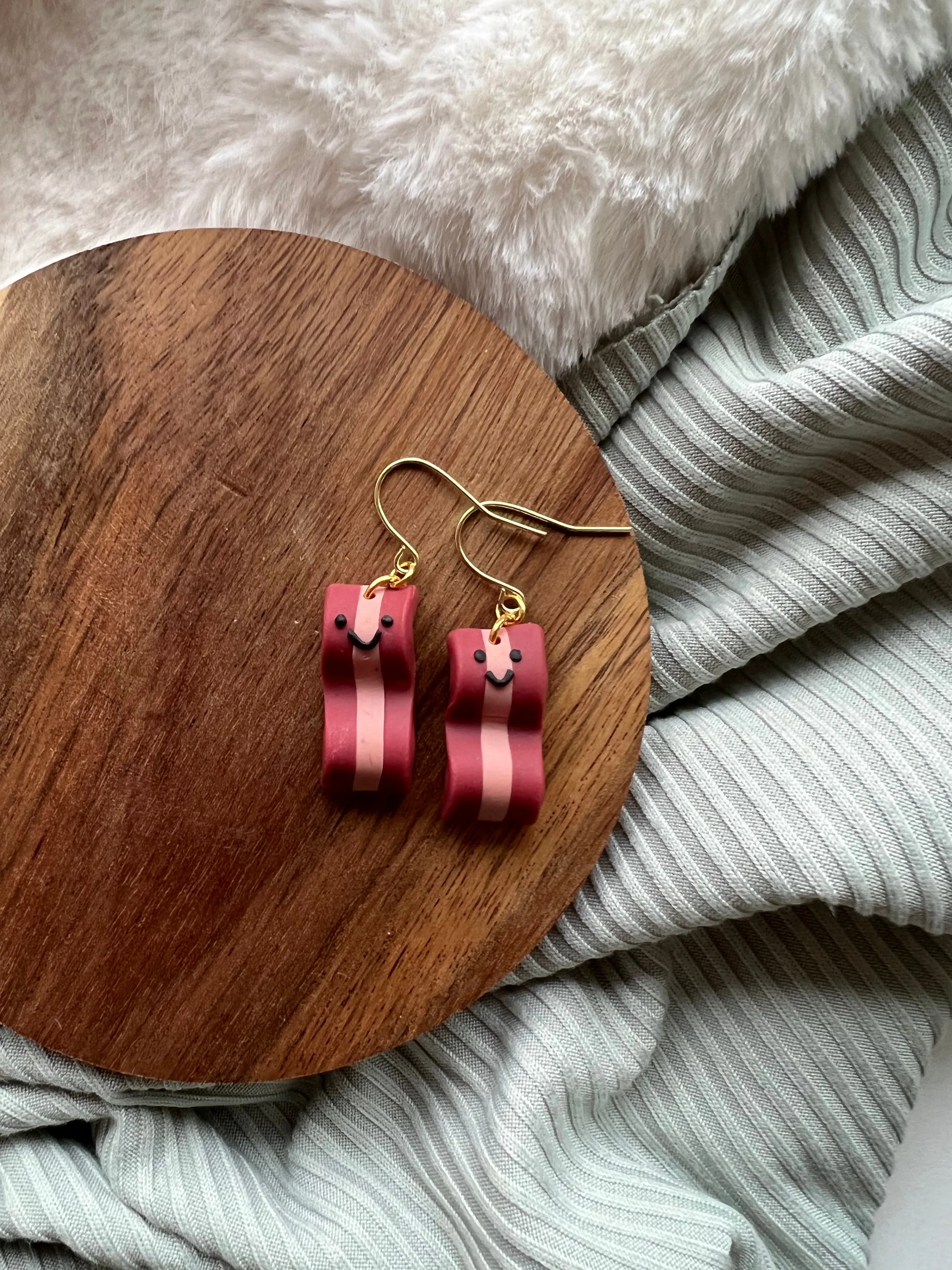 Betty Bacon Earrings