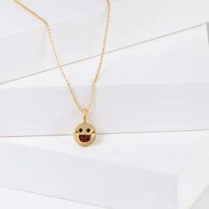 Big smile pendant necklace