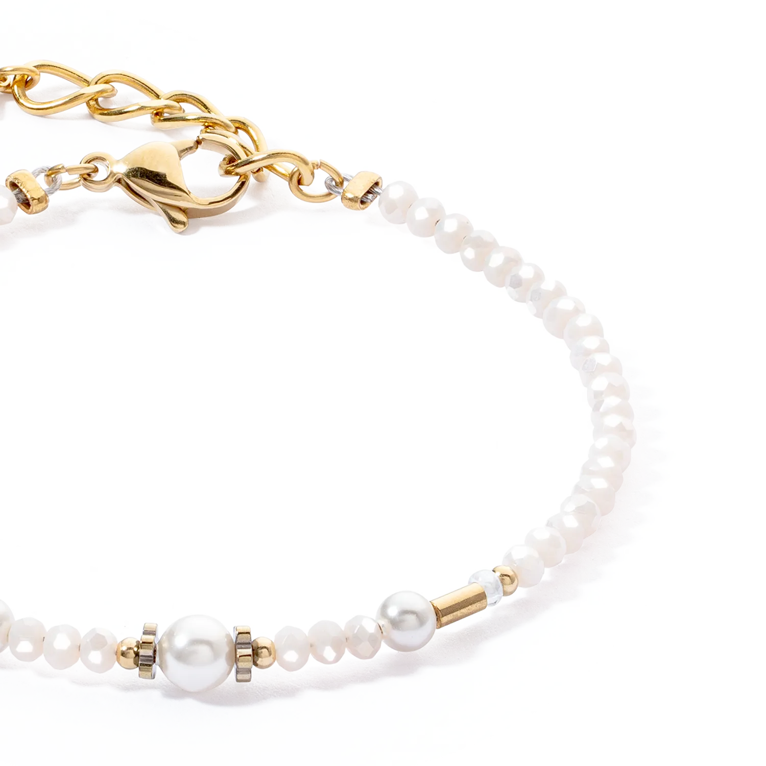 Bracelet Little Twinkle Pearl Mix white