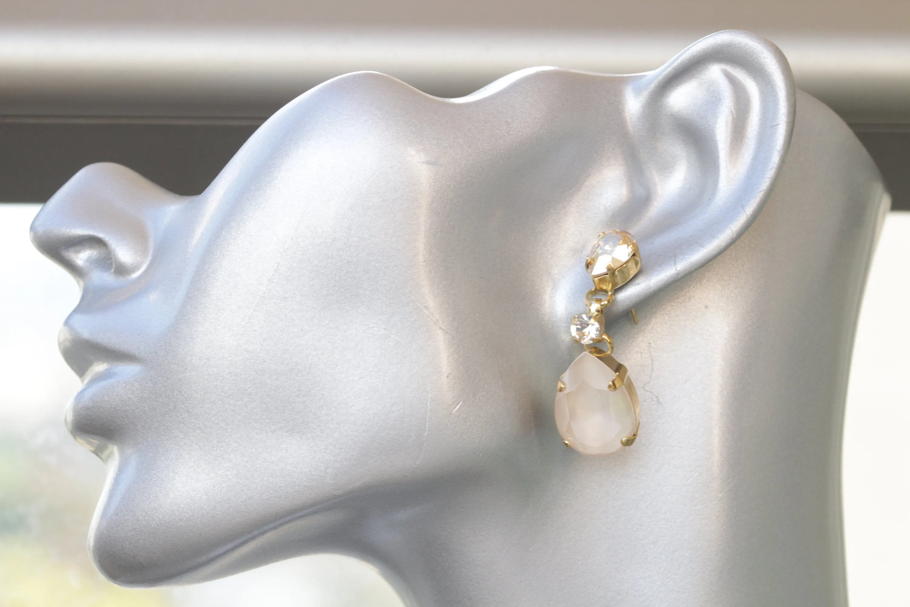 Bridal IVORY earrings