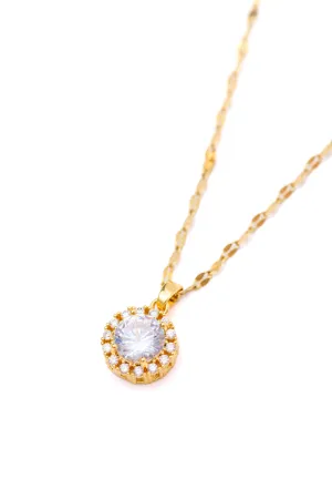 Bright Delight Pendant Necklace - 18K Gold