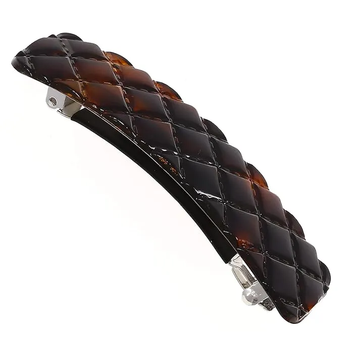 Camila Paris Tortoise Shell Diamond Brown Hair Clip Cp2631