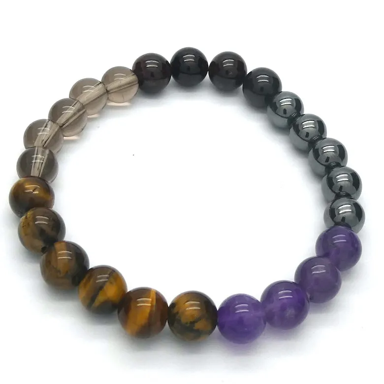 Capricorn Zodiac Stretch Bead Bracelet