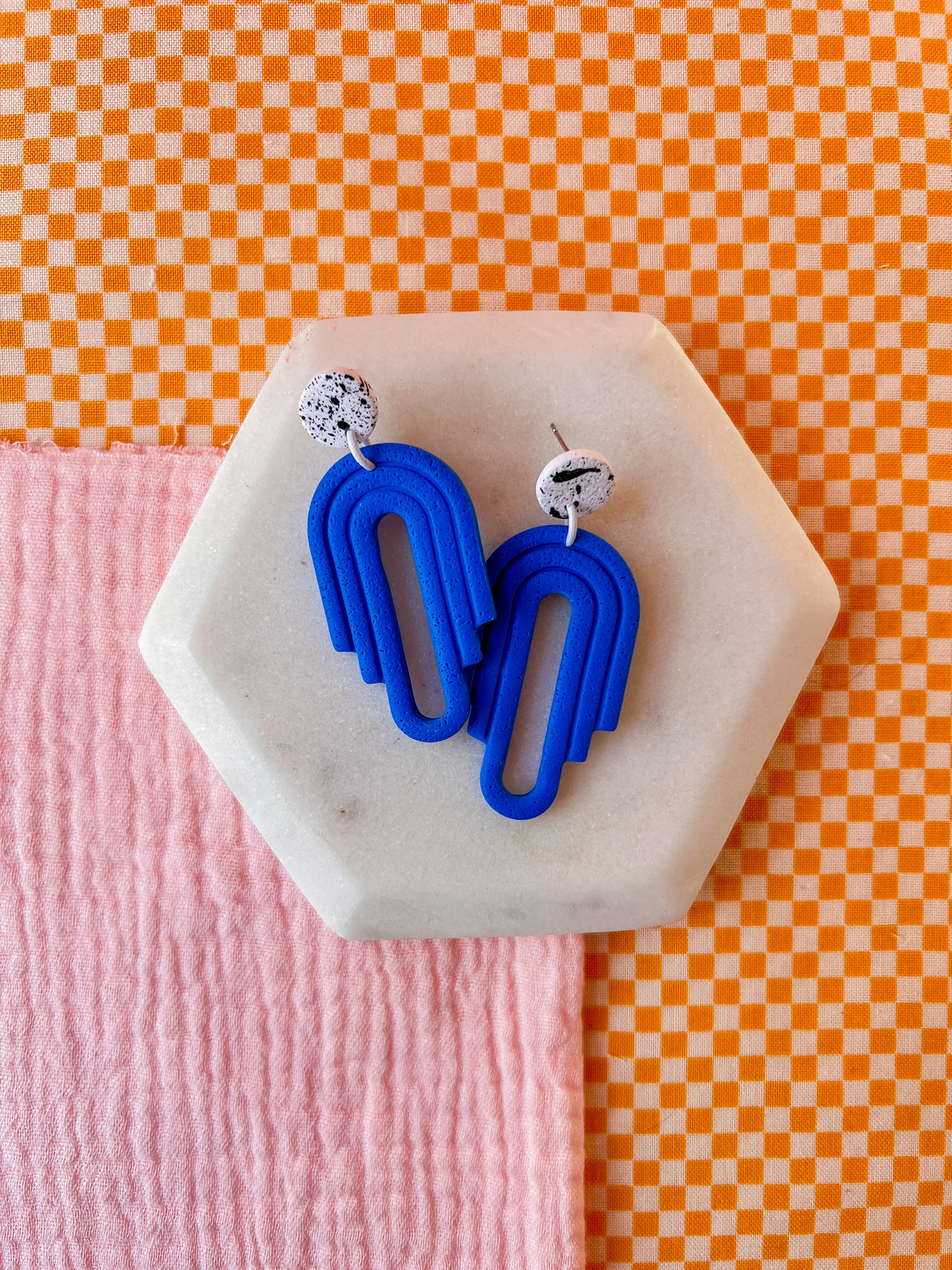 Cathedral | Clay Earrings