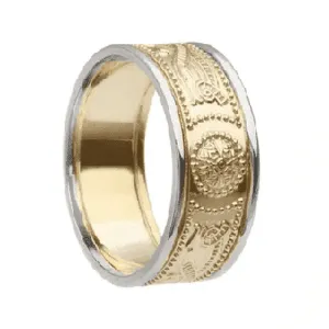 Celtic Warrior Shield Wedding Ring