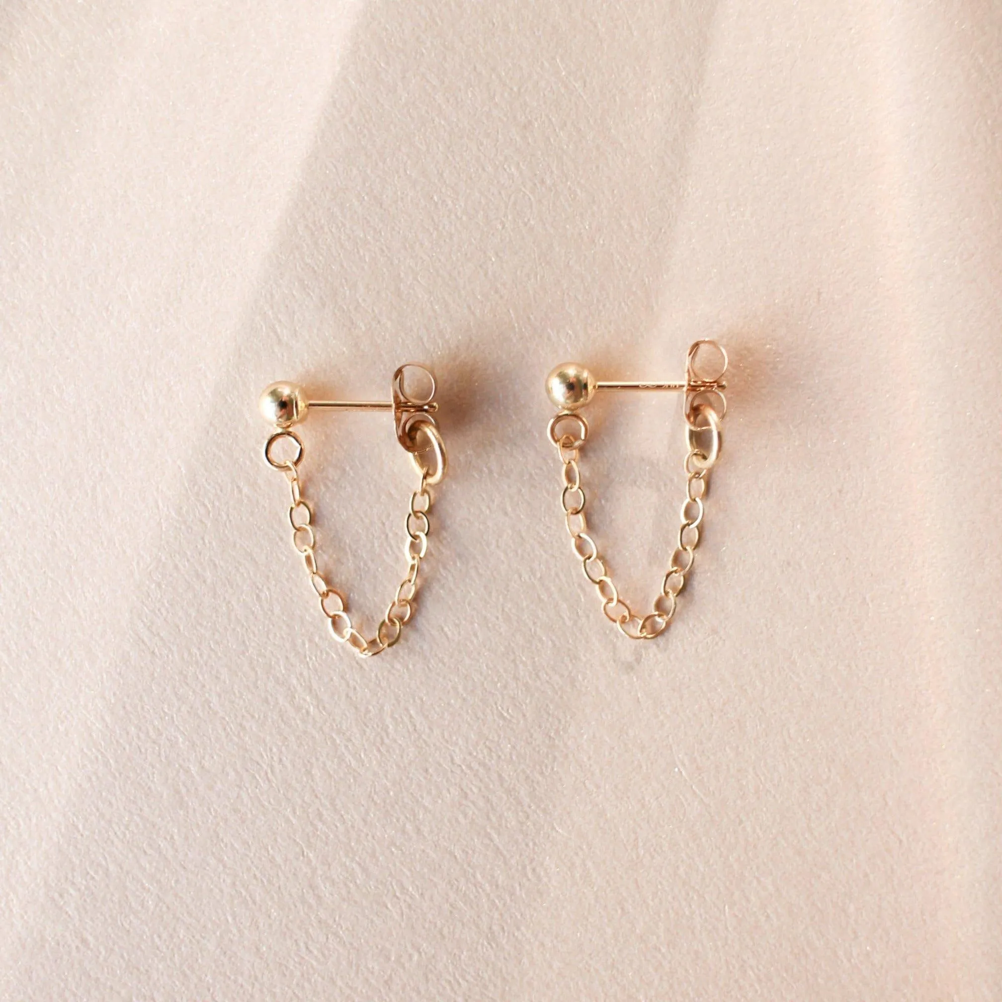 Chain Loop Earrings