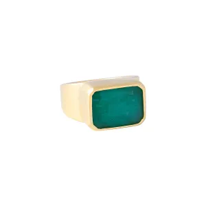 EMERALD COCKTAIL RING