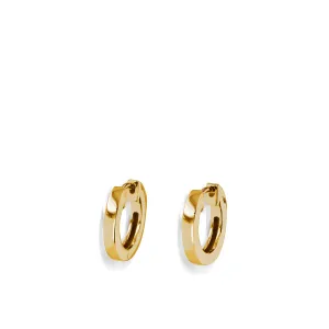 Essence Single Gold Hoop Earrings