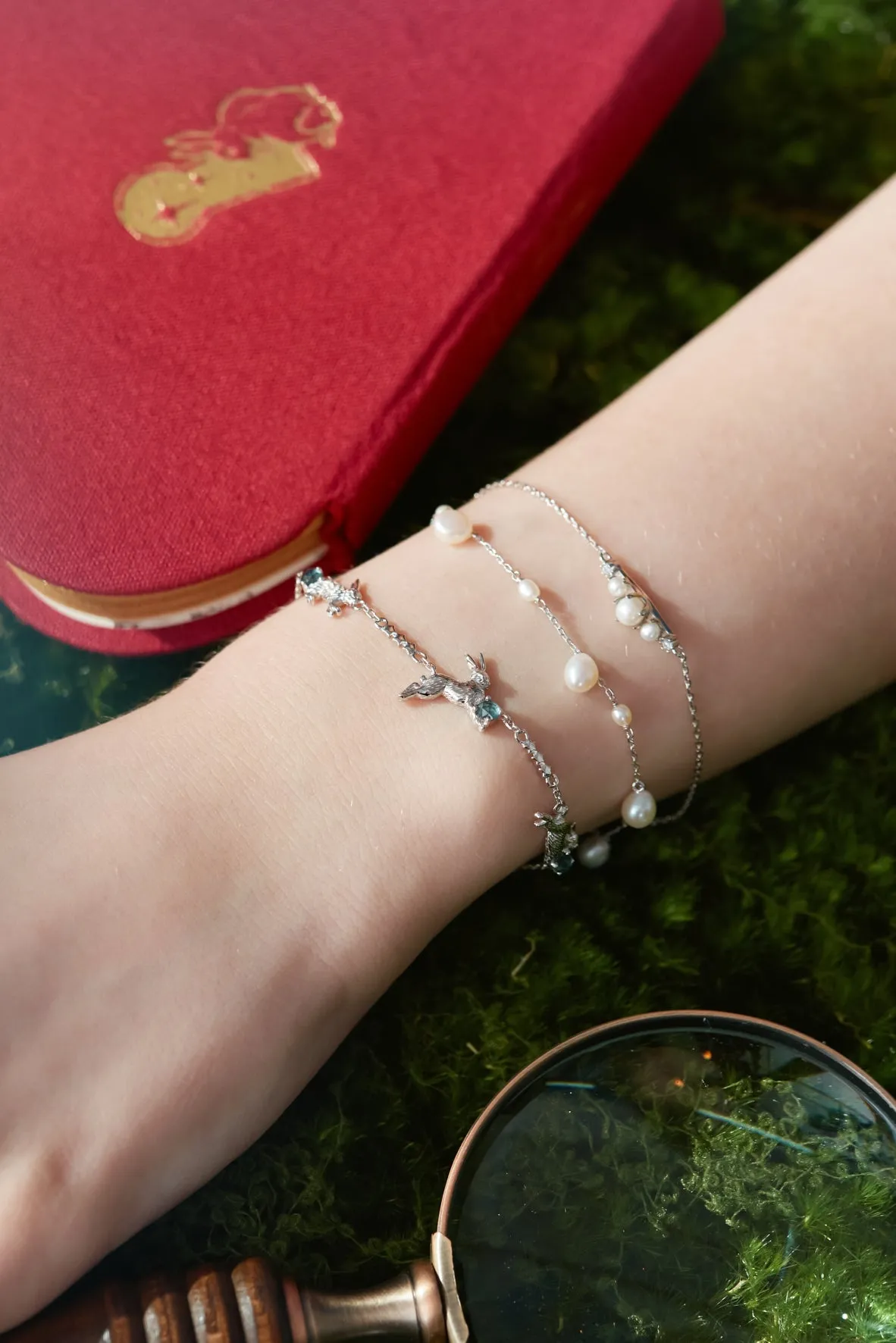 Freshwater Pearl Silver Bracelet - Whimsy