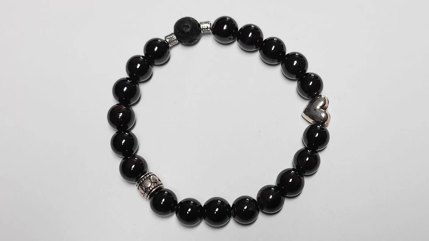 Garnet Bracelet-January Birthstone