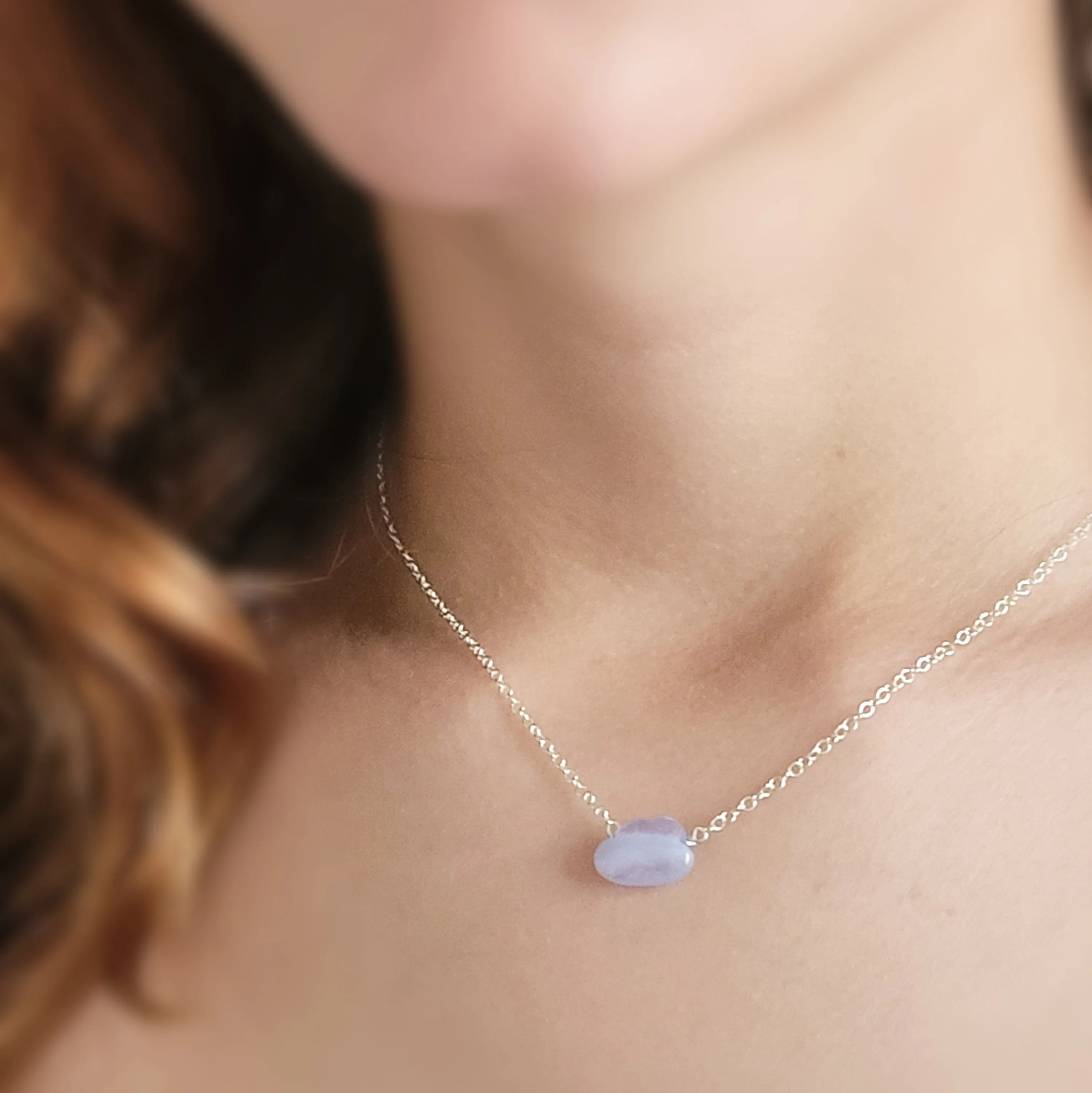 Gemstone Cloud Necklace