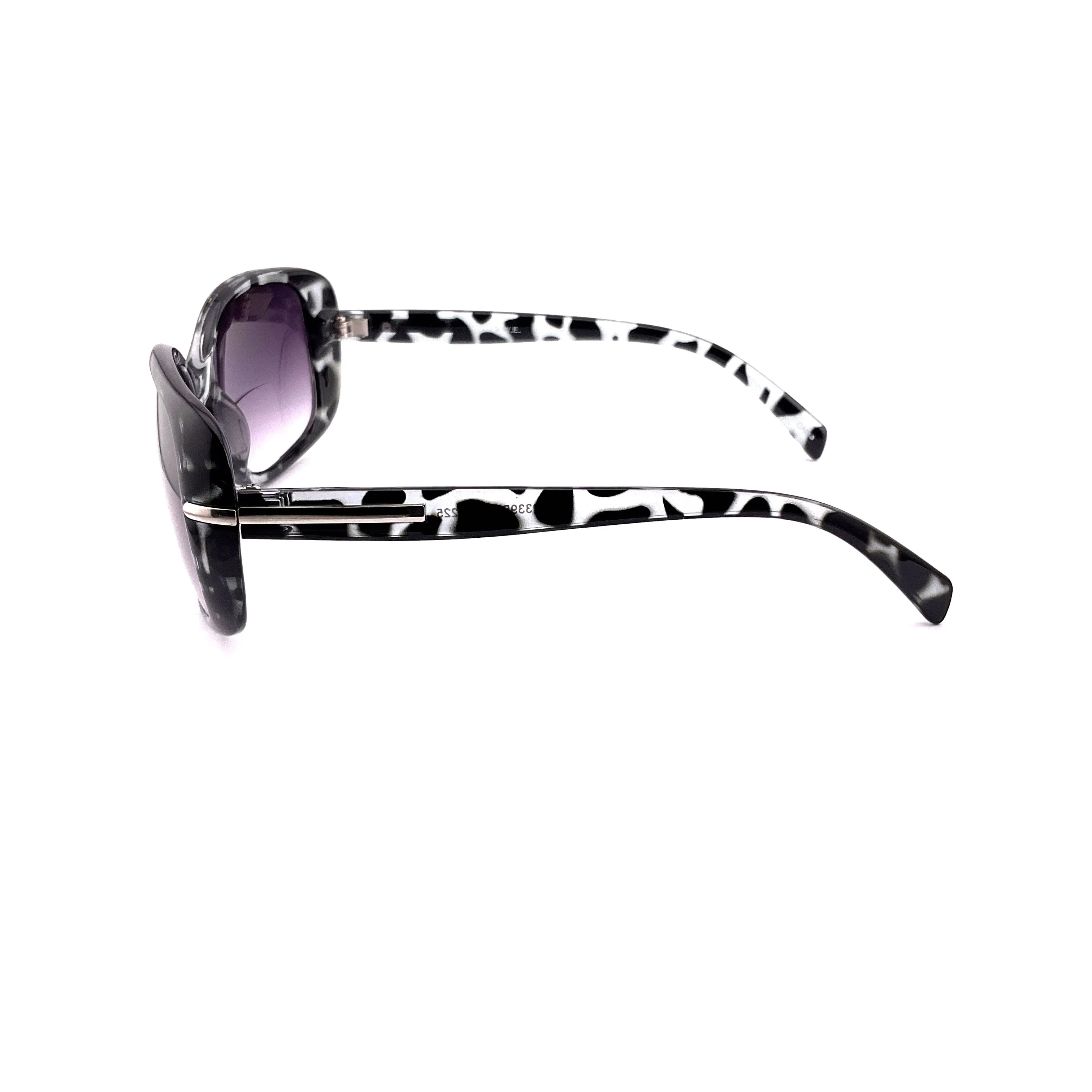 Glam Ladies Large Lens Leopard Print Bifocal Reading Sunglasses