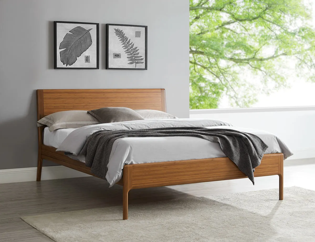 Greenington Ventura Queen Platform Bed, Amber - GVA0001AM