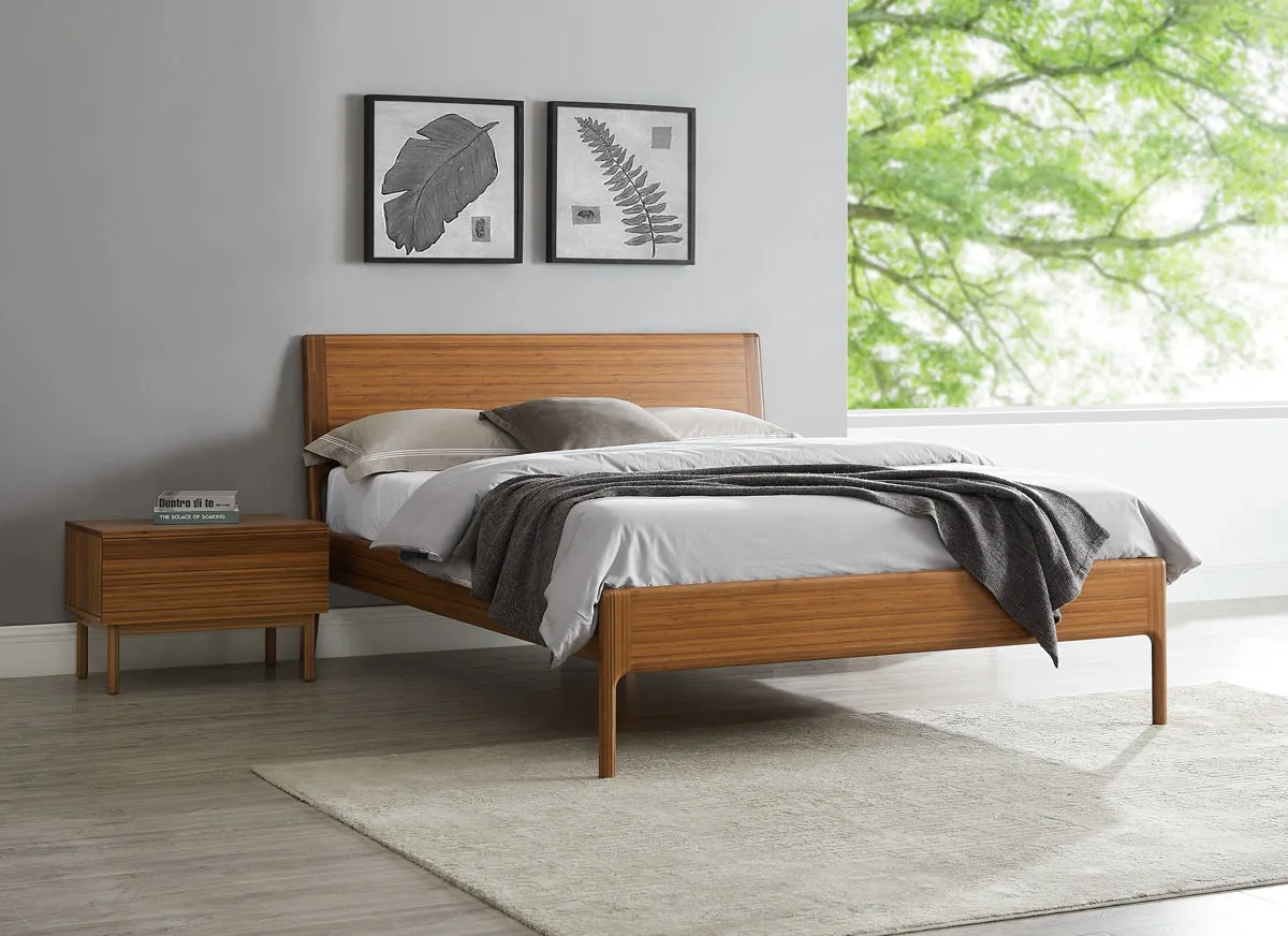 Greenington Ventura Queen Platform Bed, Amber - GVA0001AM