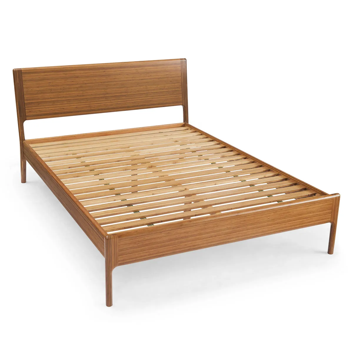 Greenington Ventura Queen Platform Bed, Amber - GVA0001AM