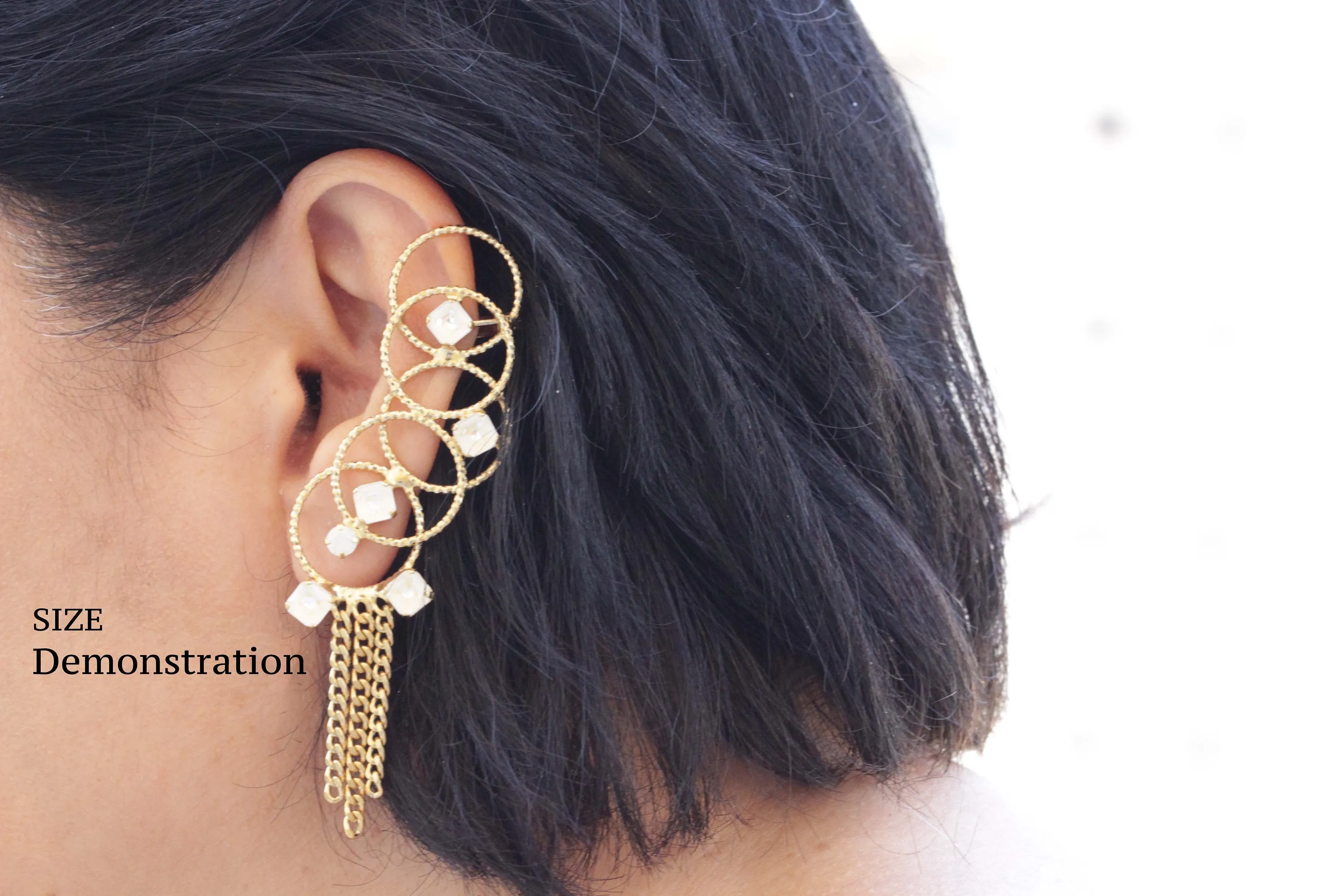 Hoop EAR CLIMBER CUFF