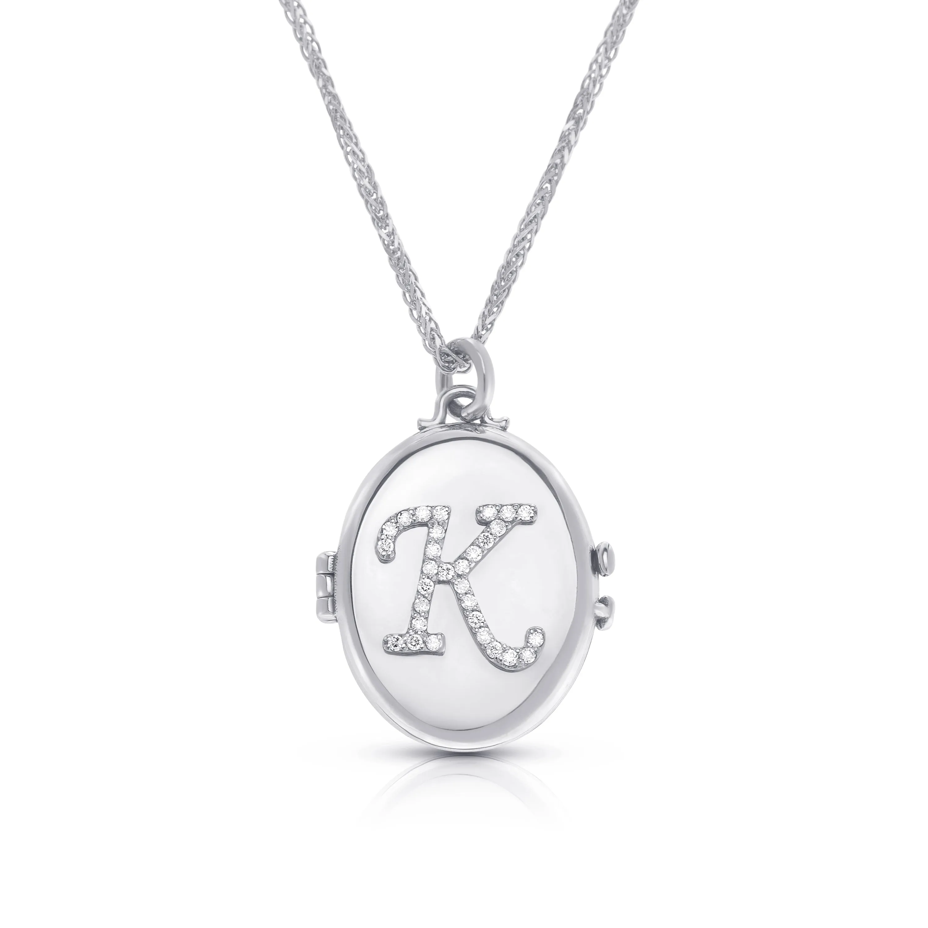 Initial Locket Necklace