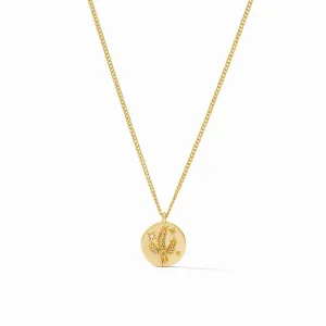 Julie Vos Zodiac Delicate Necklace - Virgo