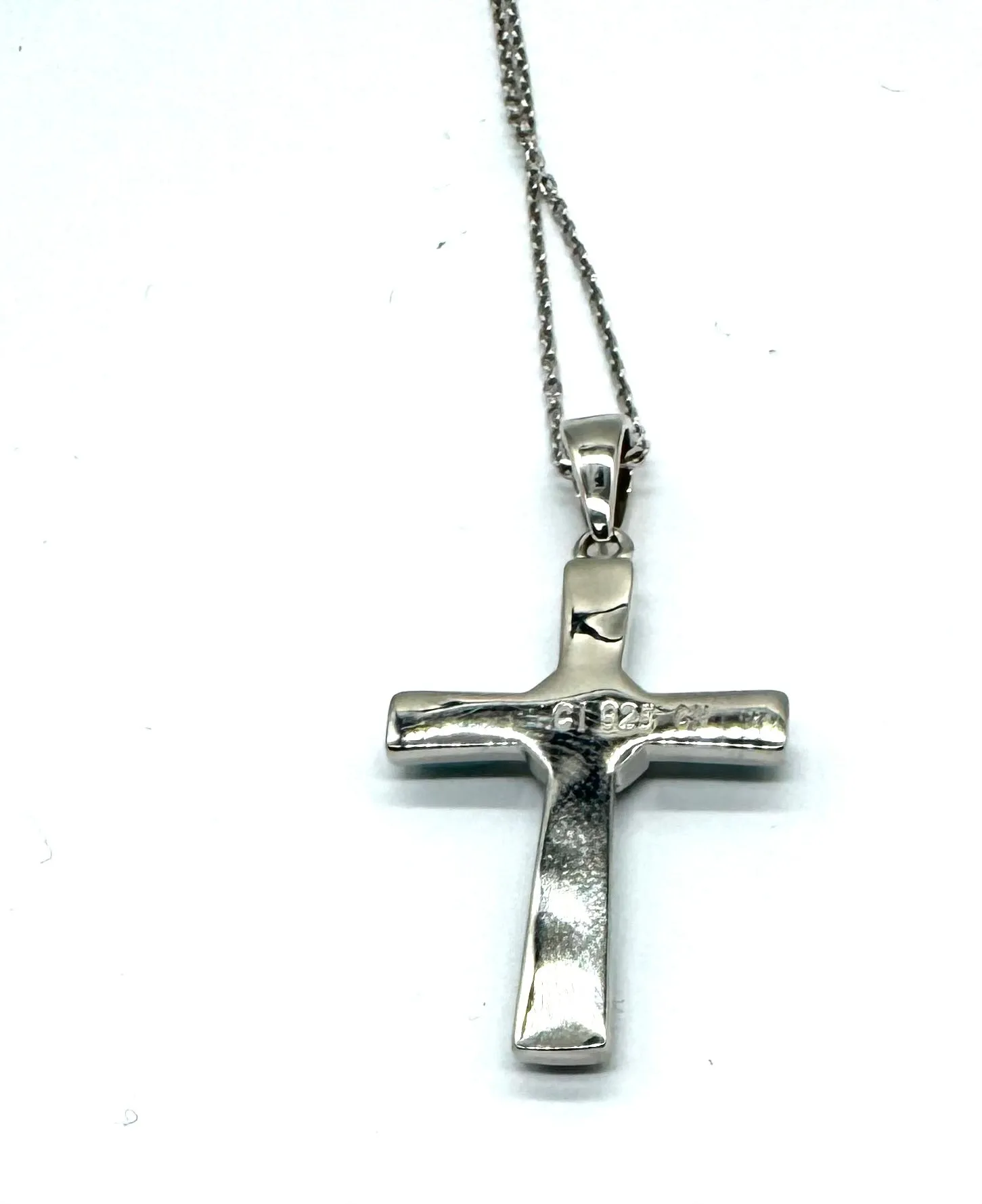 Larimar Cross Necklace