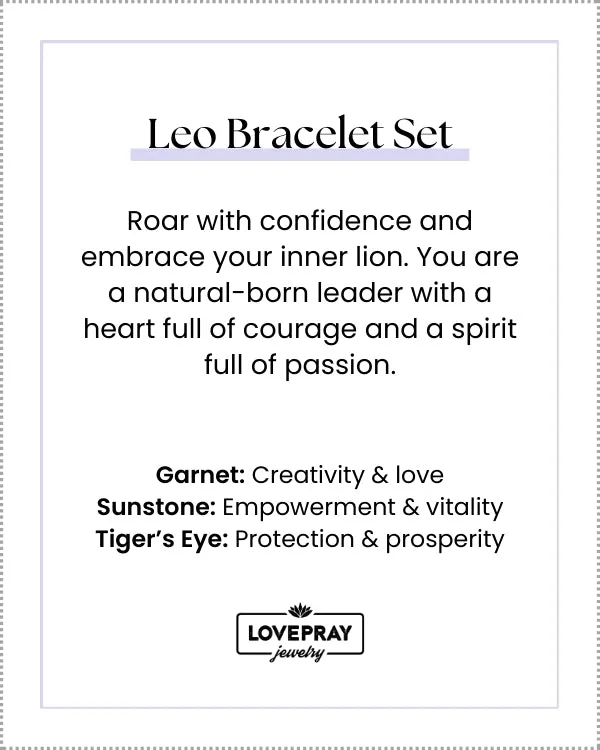 Leo  Bracelet Set