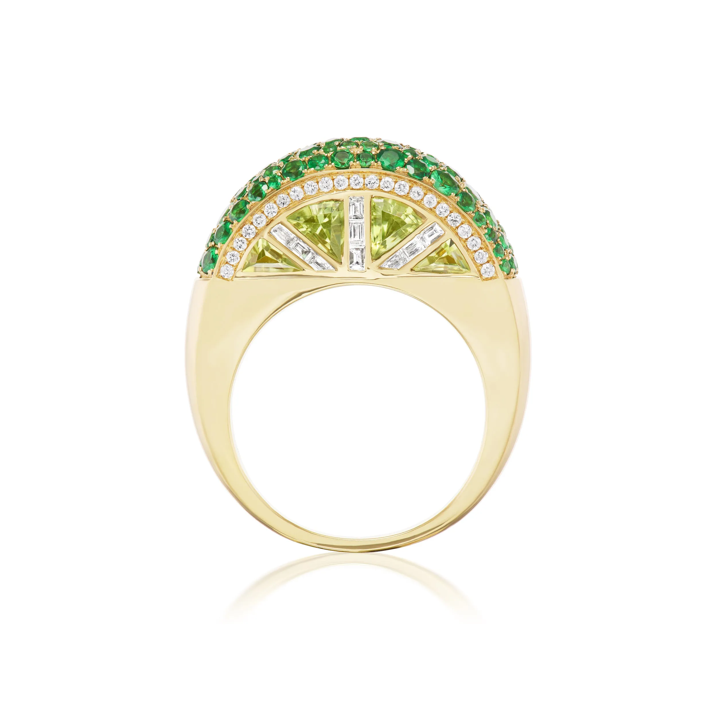 Lime Slice Ring