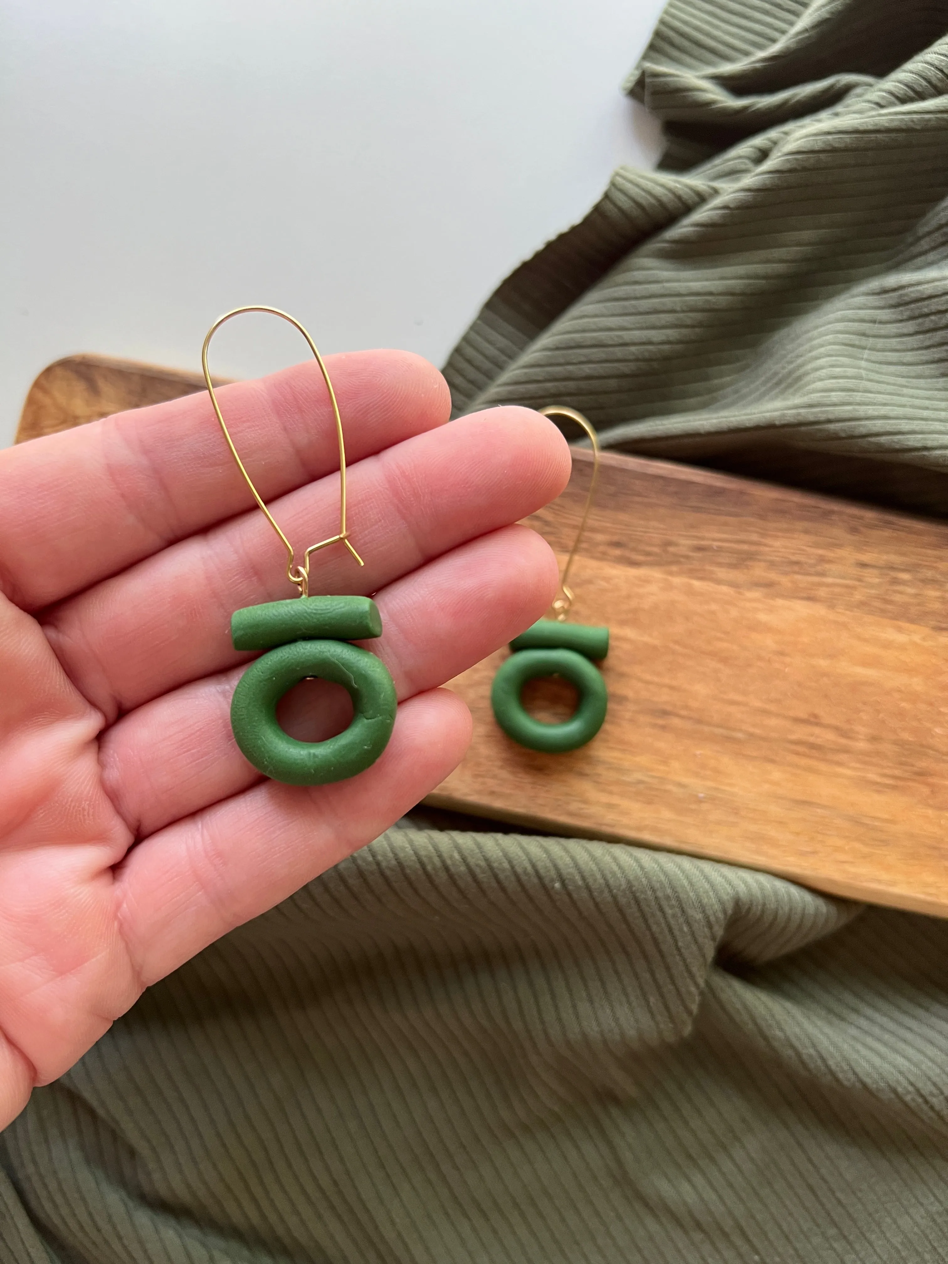 Lottie | Clay Earrings