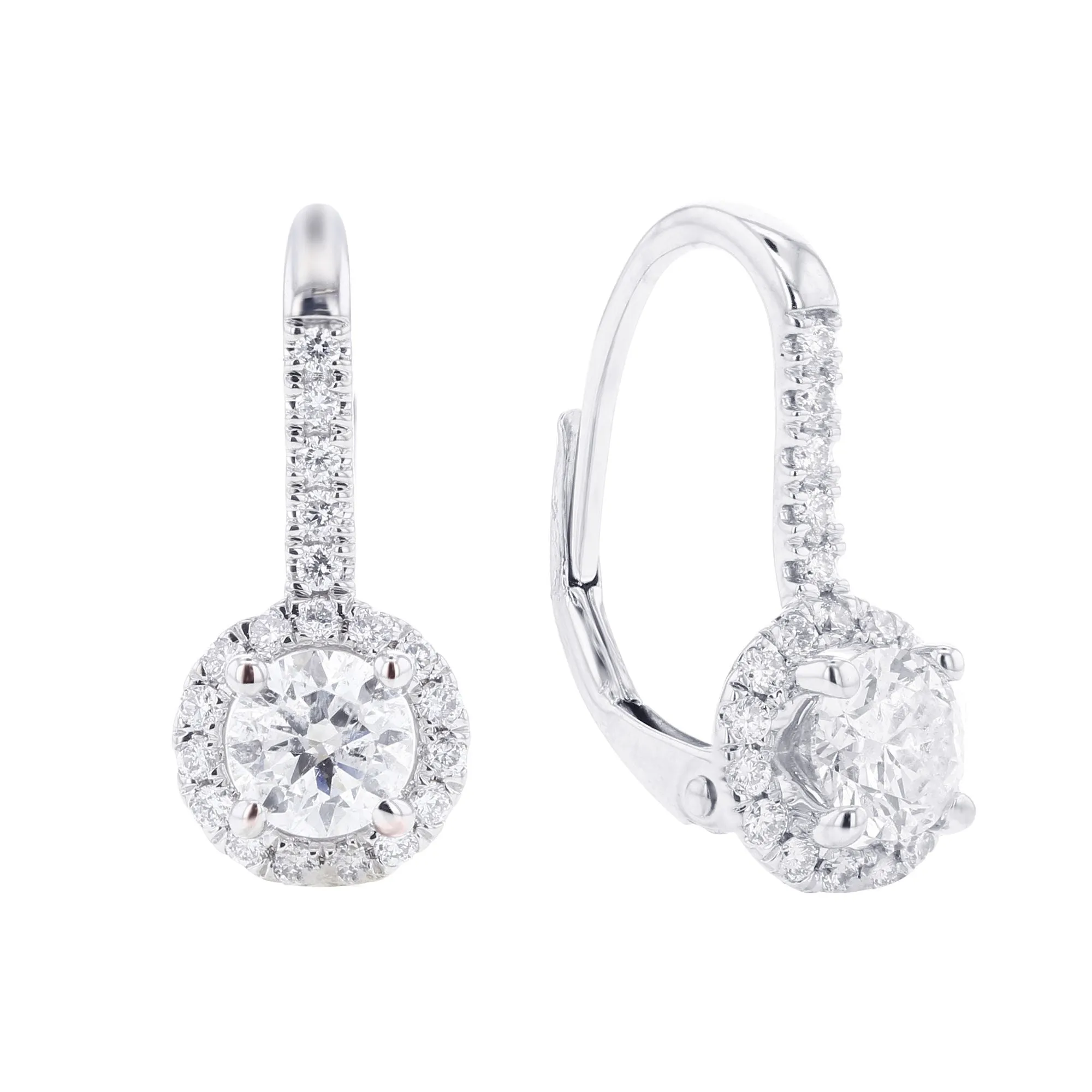 Luna Diamond Drop Earrings