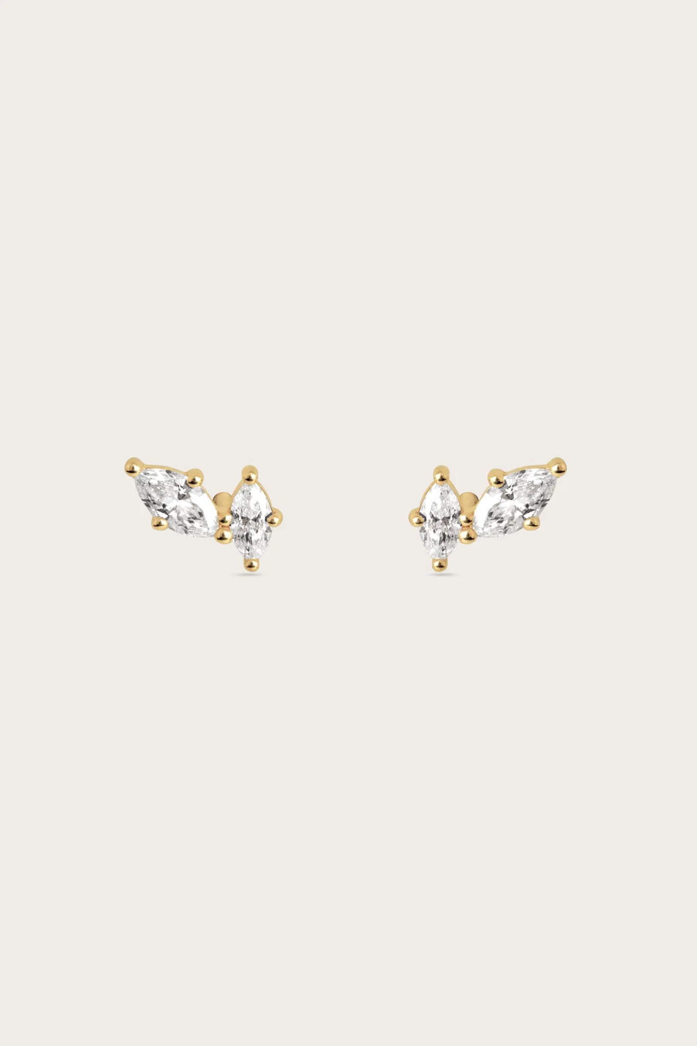 Marquise Duo Studs