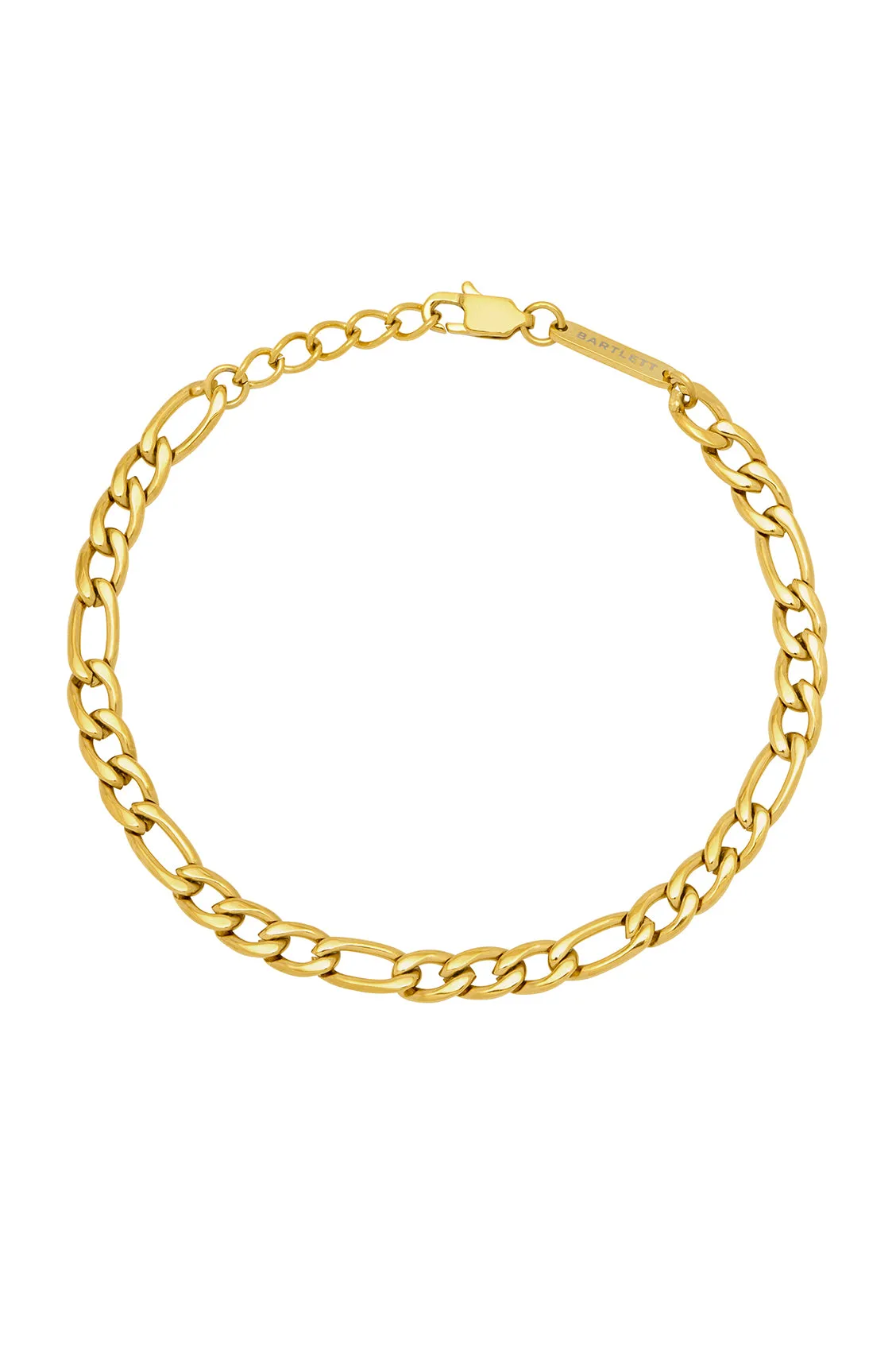 Mens Figaro Chain Bracelet