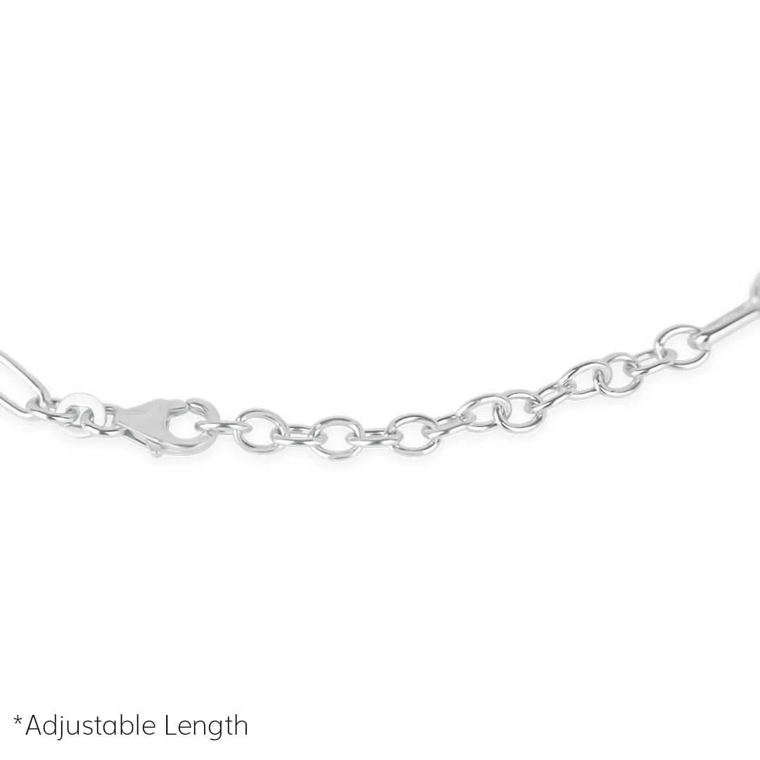 Men's Paperclip Chain Bracelet | Silver