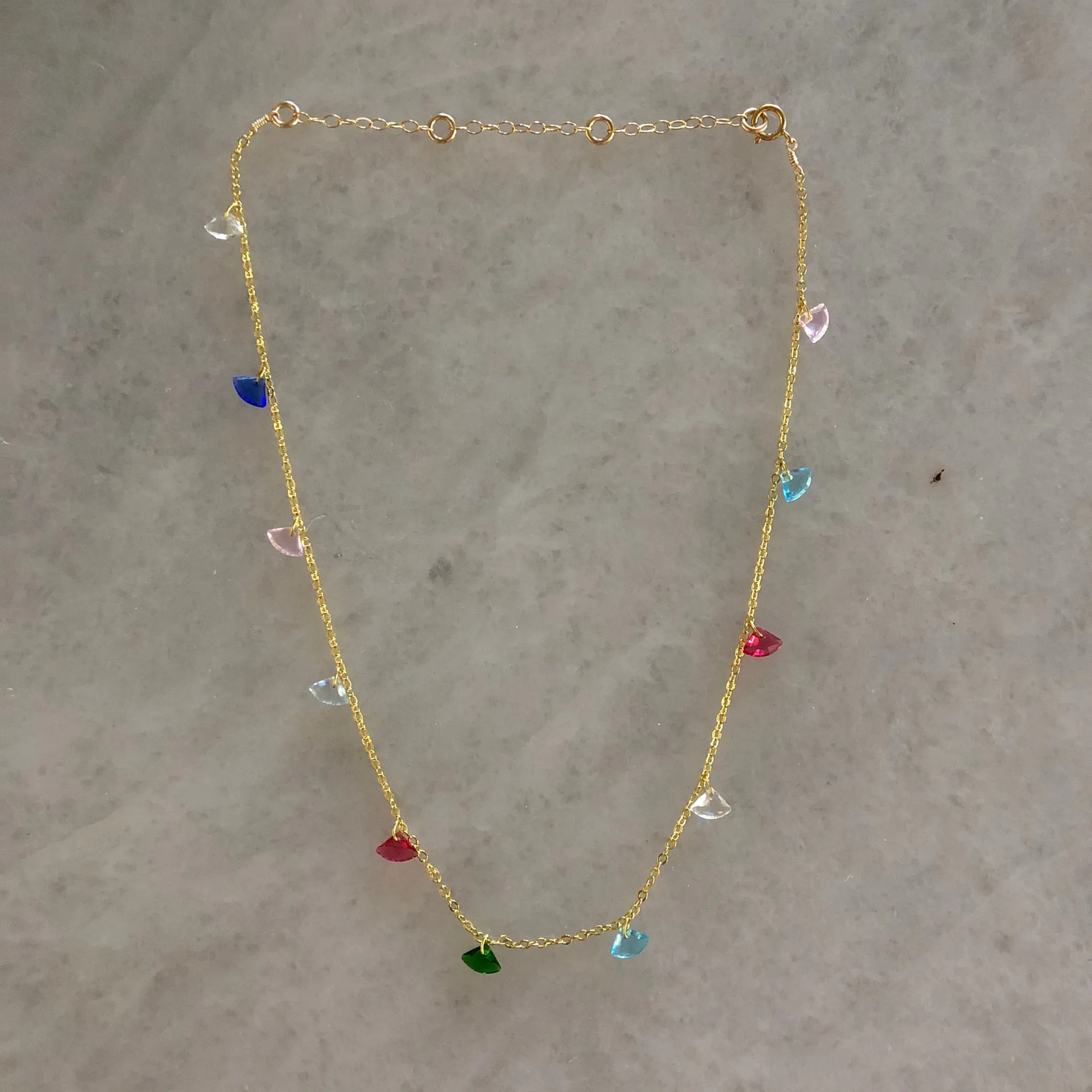 Multi Gemstone Choker