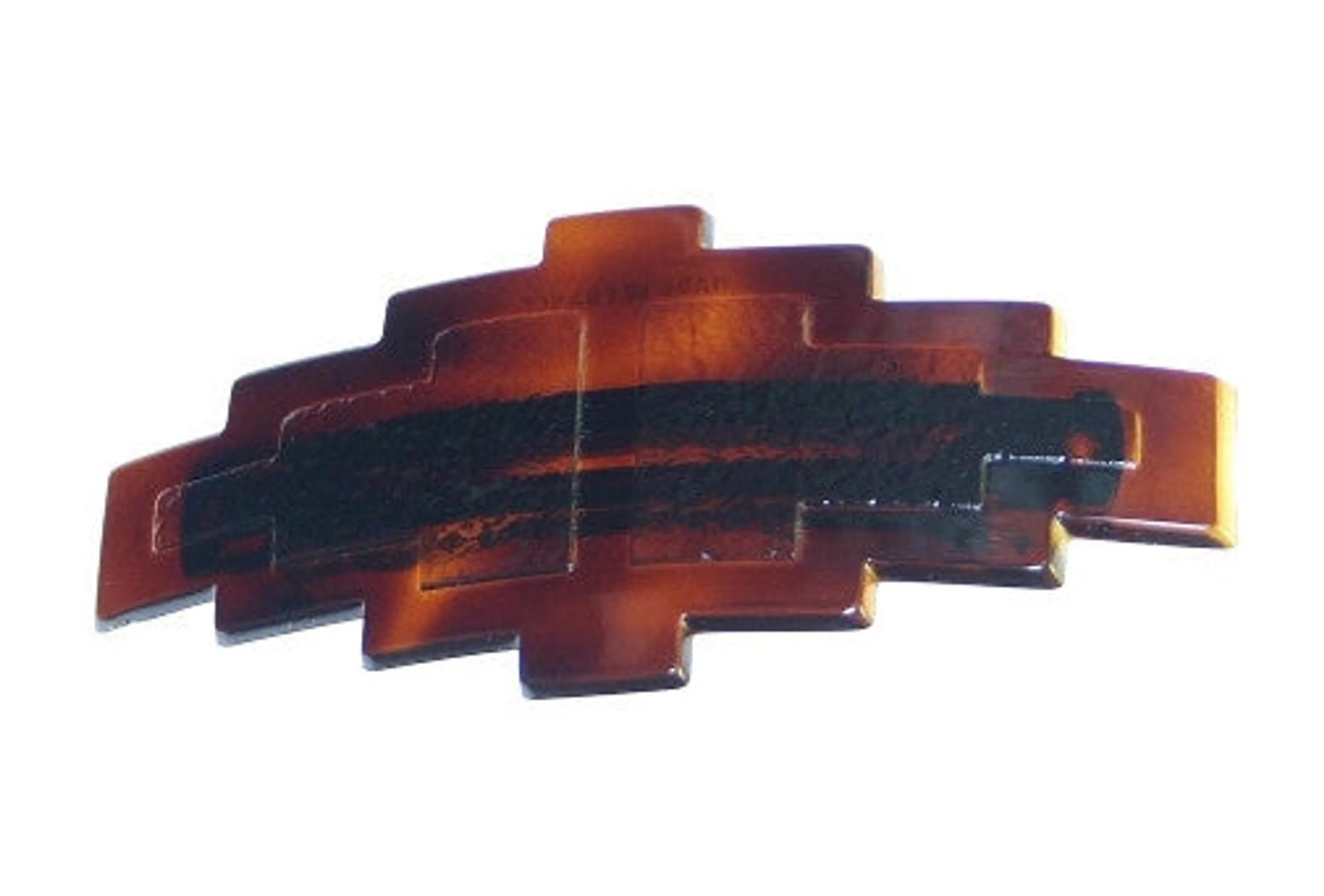 Multi Tier Tortoise Shell Barrette