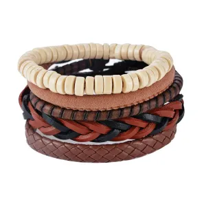 Multilayer Leather Boho Bracelet