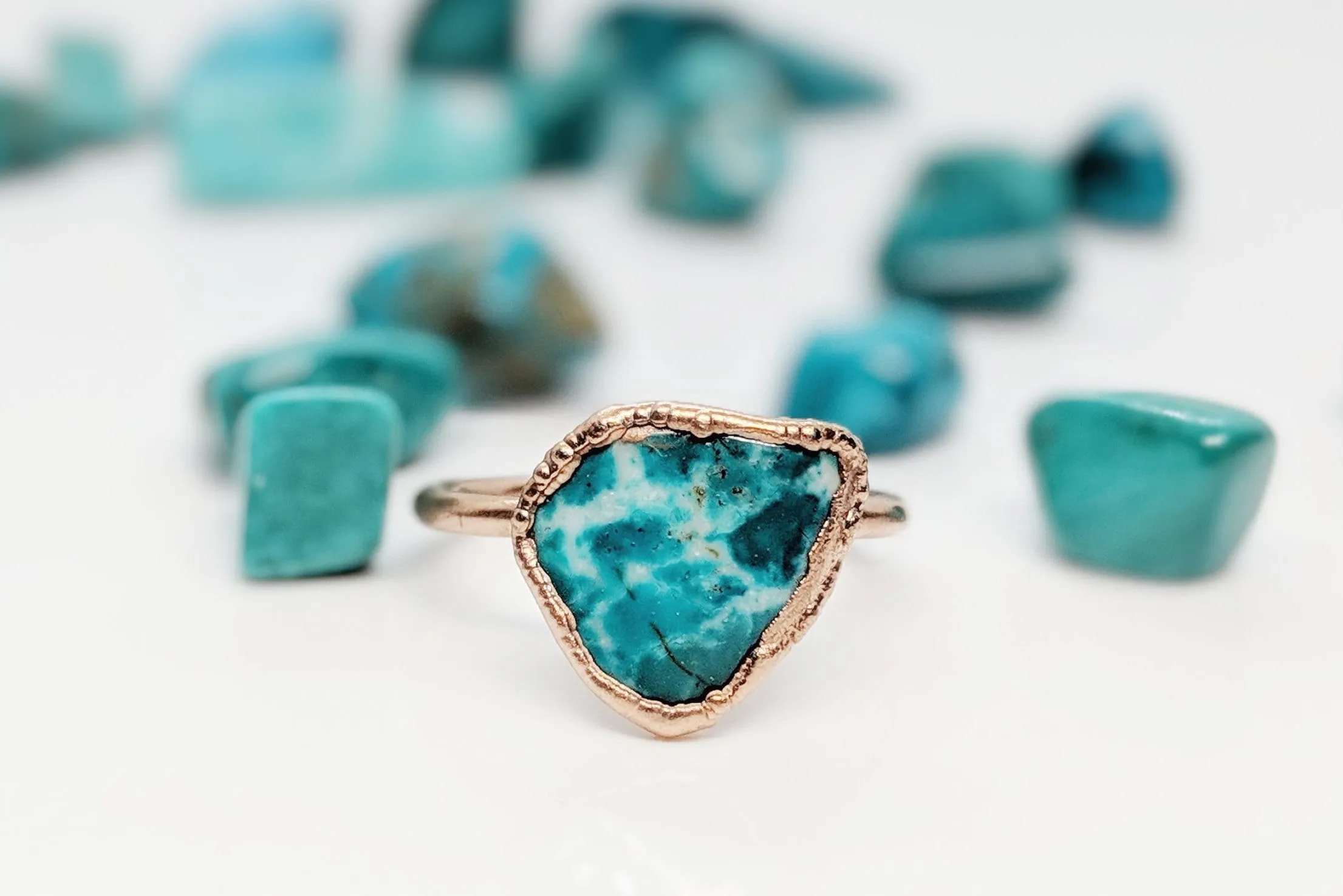 Natural Turquoise ring