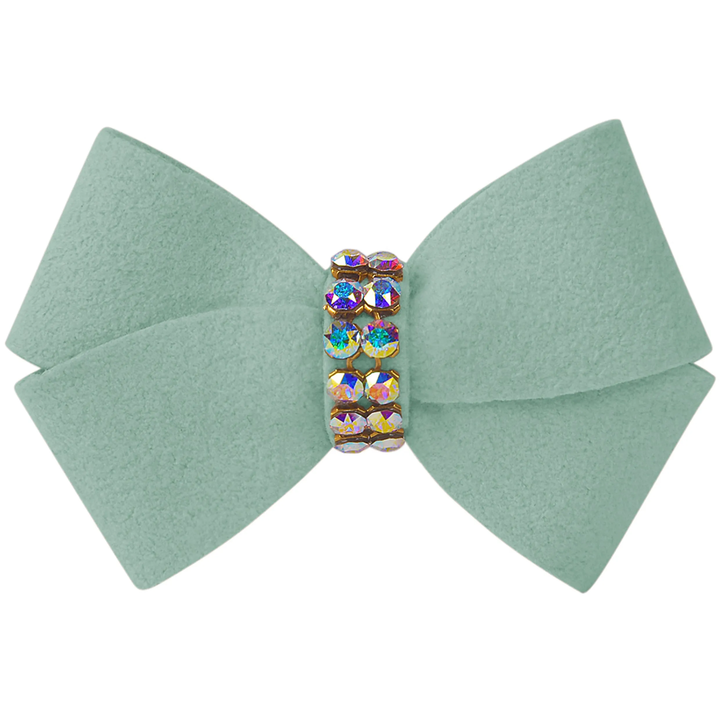 Nouveau Bow Hair Bow with Aurora Borealis Giltmore