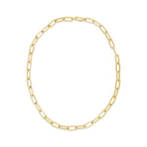 Oval Link Gold Chain