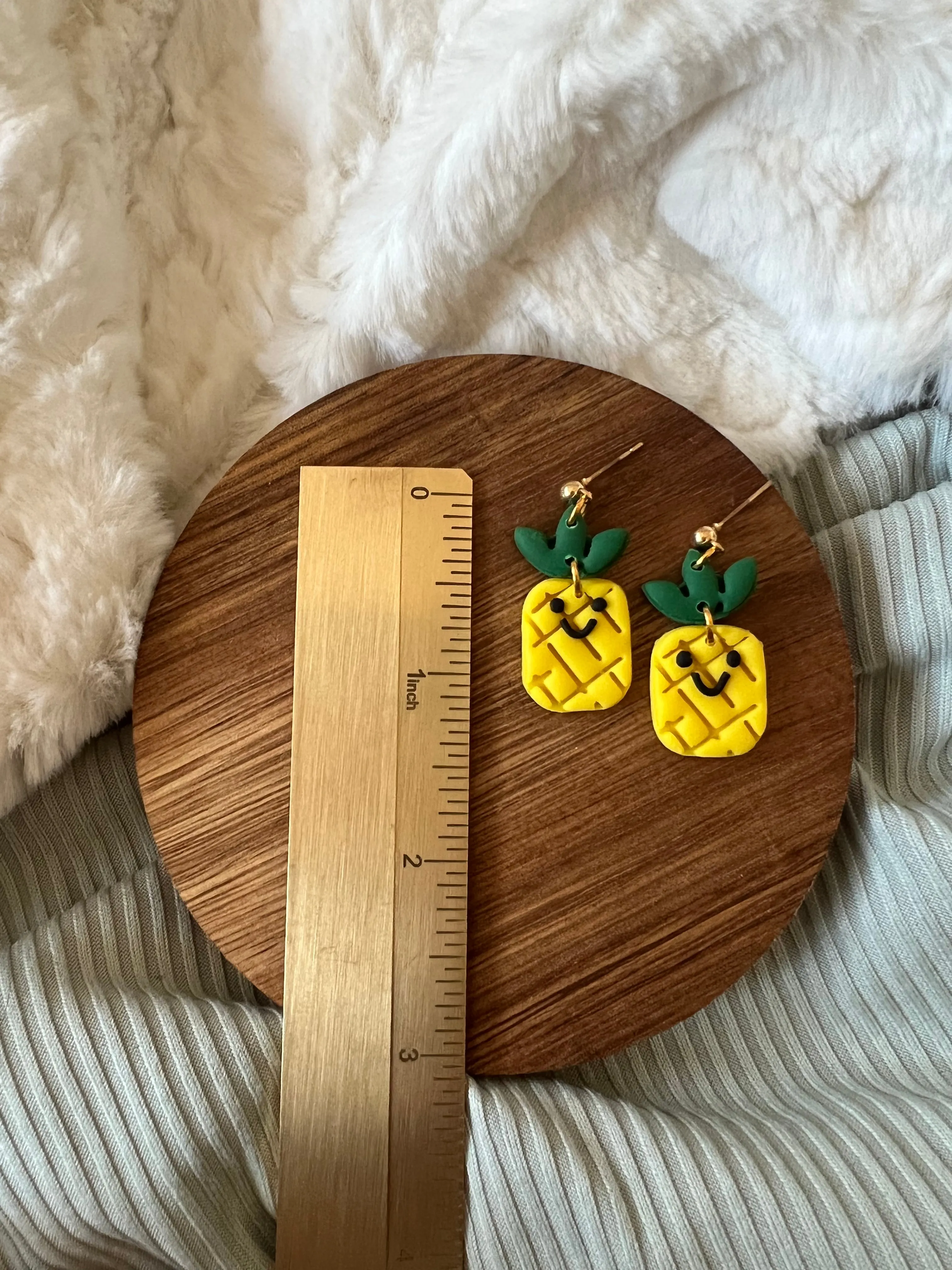 Pablo the Pineapple Earrings