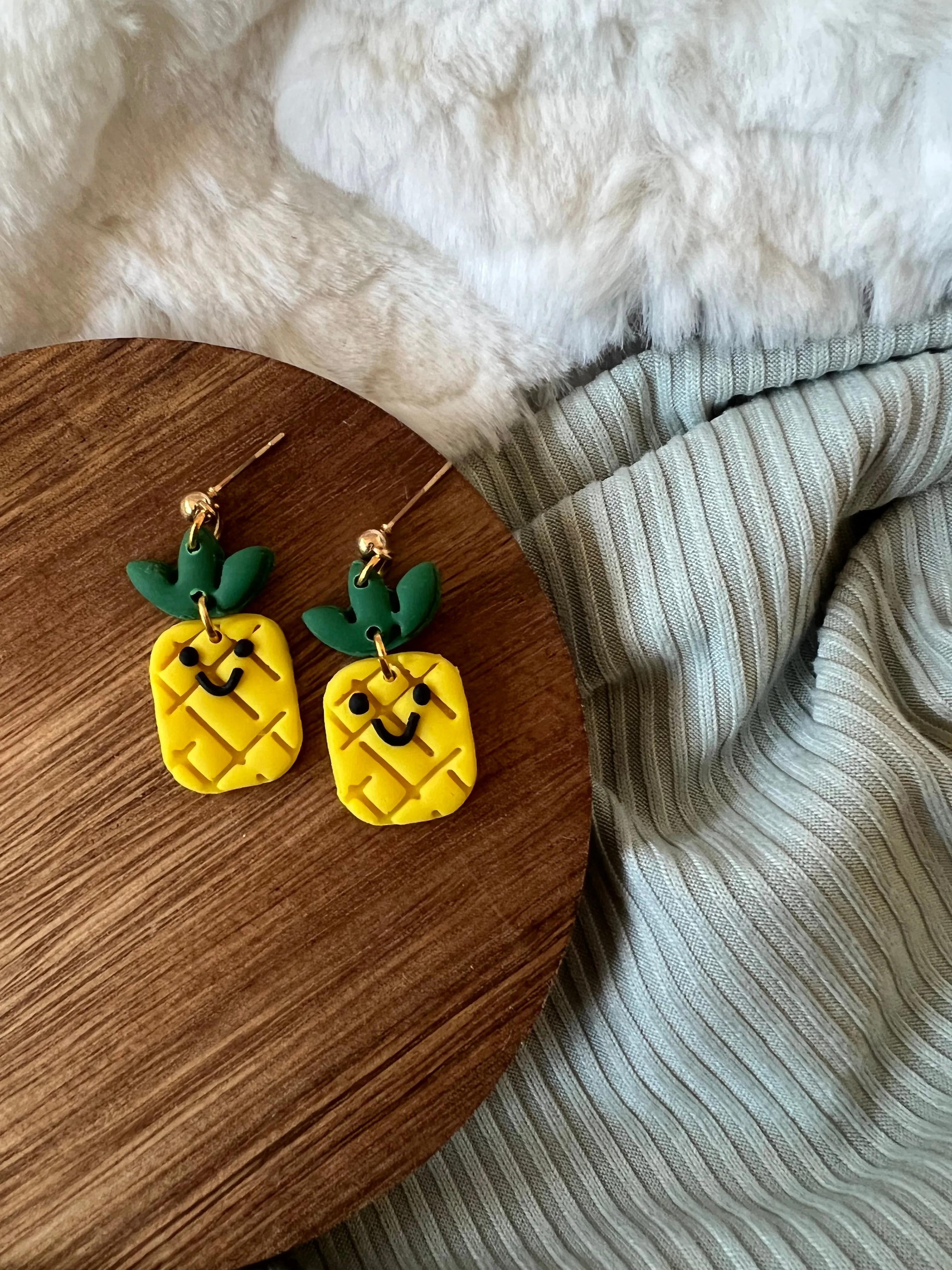 Pablo the Pineapple Earrings